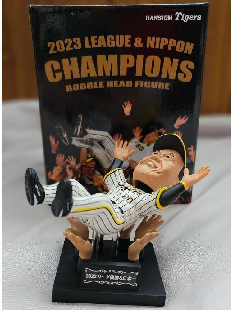 阪神タイガース 岡田監督 胴上げボブルヘッド 岡田監督 阪神タイガース