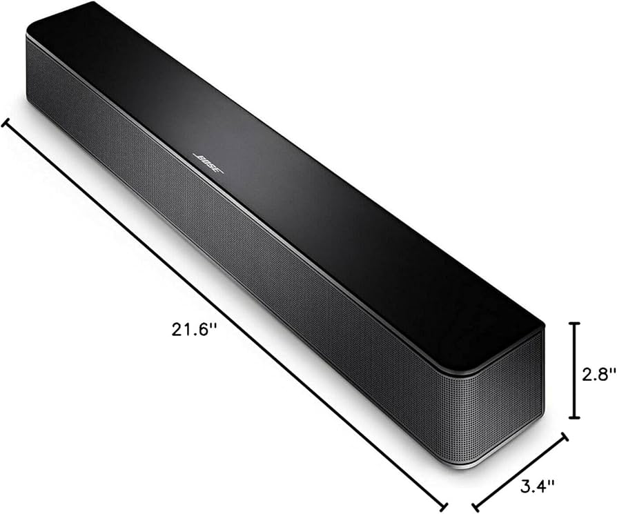 Amazon.com: Bose Solo Series II 3-Inch Soundbar with Two Angled