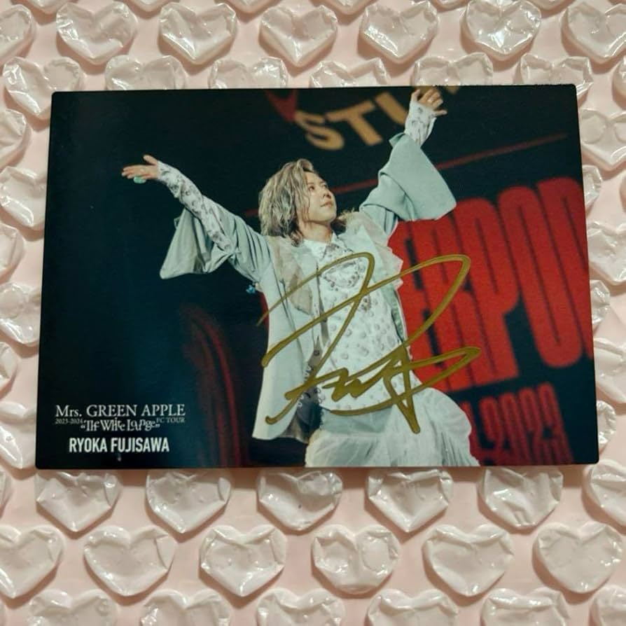 Mrs. GREEN APPLE サイン入りフォトカードコンプ Amazon.co.jp: mrs