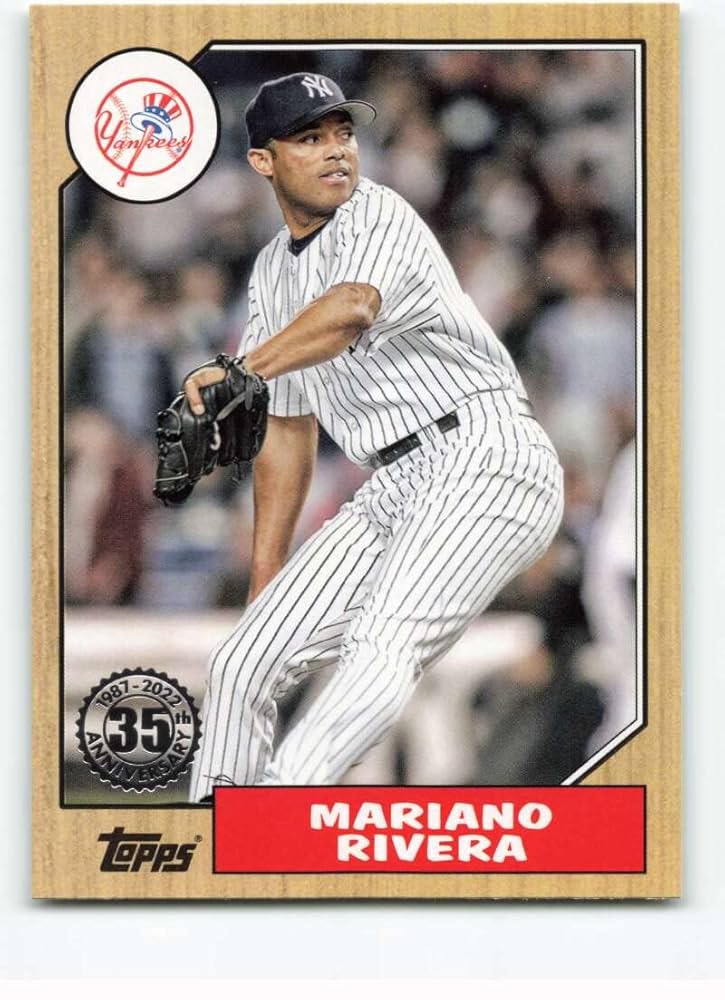 Amazon.com: 2022 Topps Update 1987 Baseball #87TBU-42 Mariano