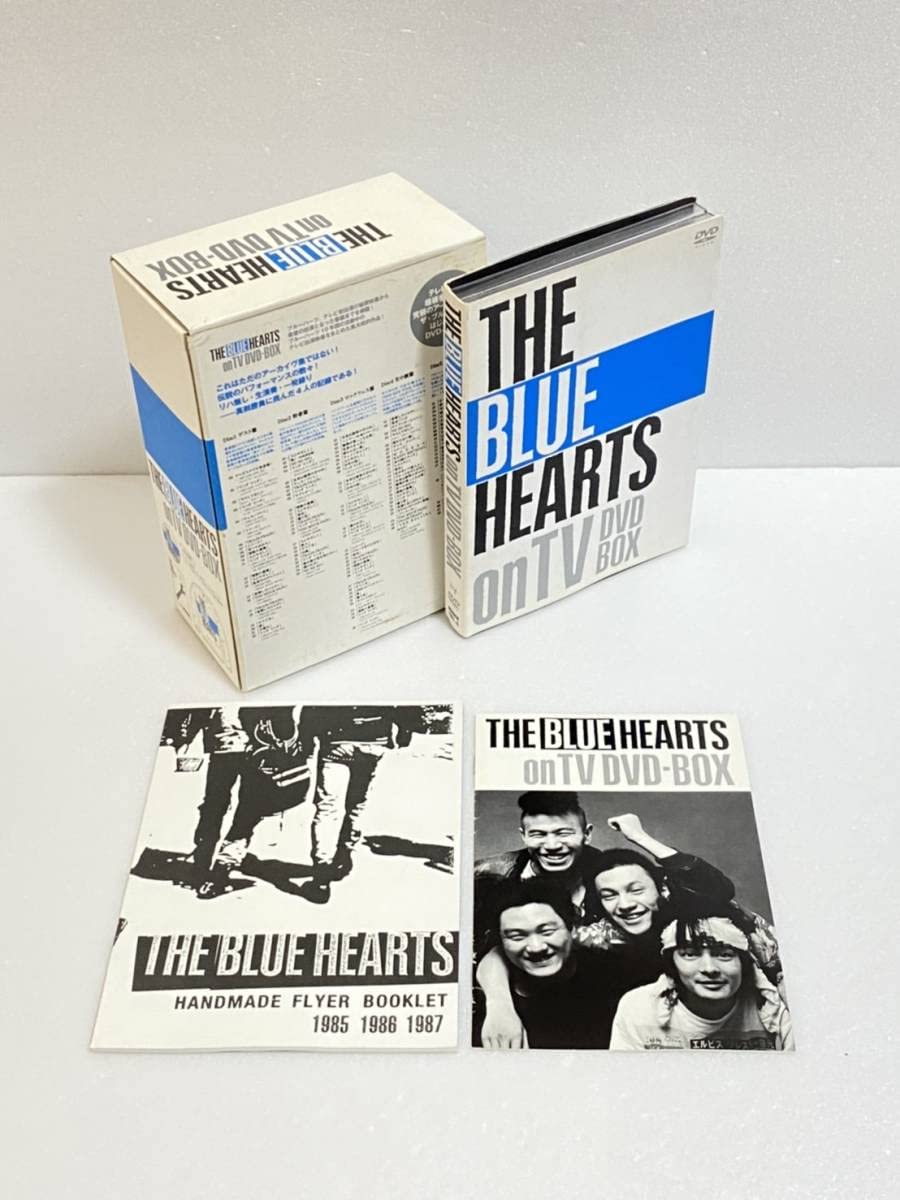 ミュージック THE BLUE HEARTS ON TV DVD BOX ミュージック THE BLUE