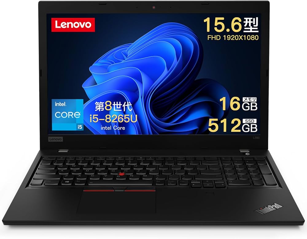 Amazon.co.jp: Lenovo ノートパソコン thinkpad L590, 15.6インチ(1920