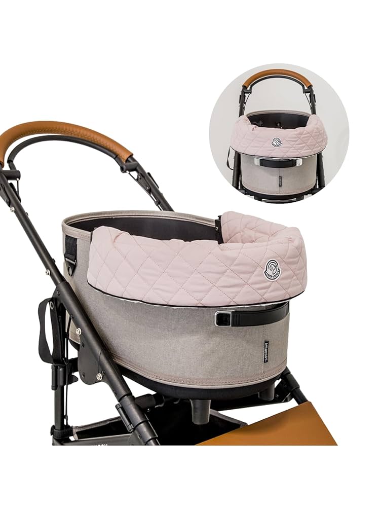 一体型】☆リバーシブル カートクッション あごのせ マット［パープル