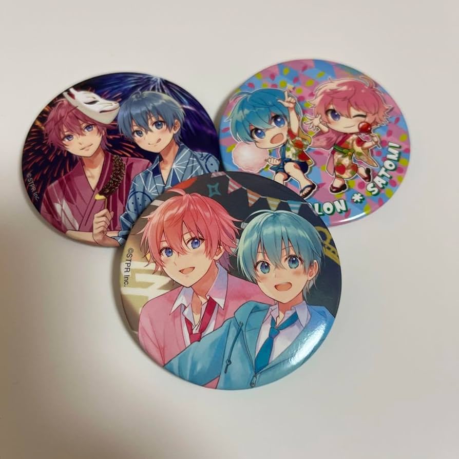 すとぷりグッズすとぷり缶バッジ莉犬るぅところんさとみジェルななもり