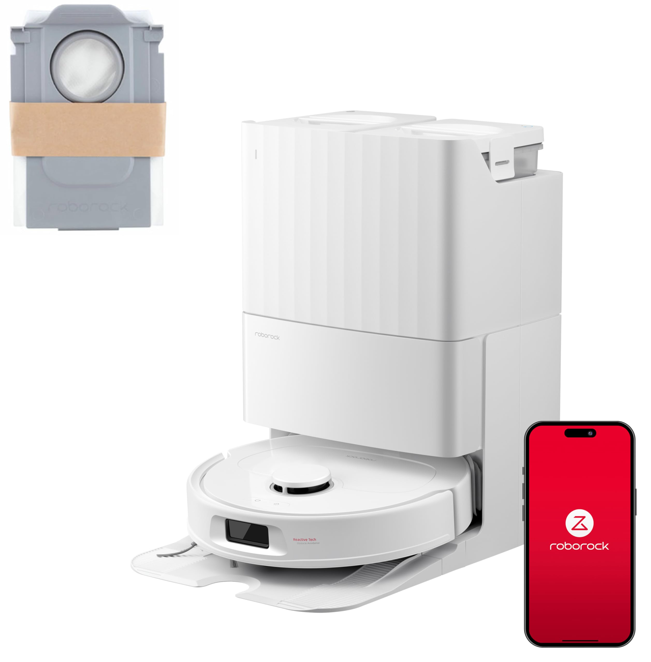 Amazon | 【2025年6月発売】roborock Qrevo L 交換用紙パック4個セット