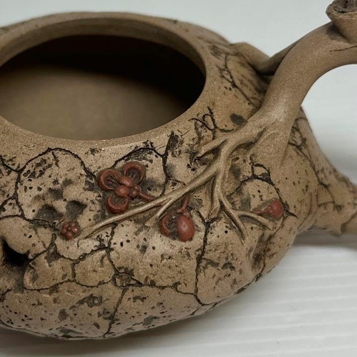 在銘 梅花 枯木 急須 中国 在銘 梅花 枯木 急須 中国 在銘 梅花 枯木