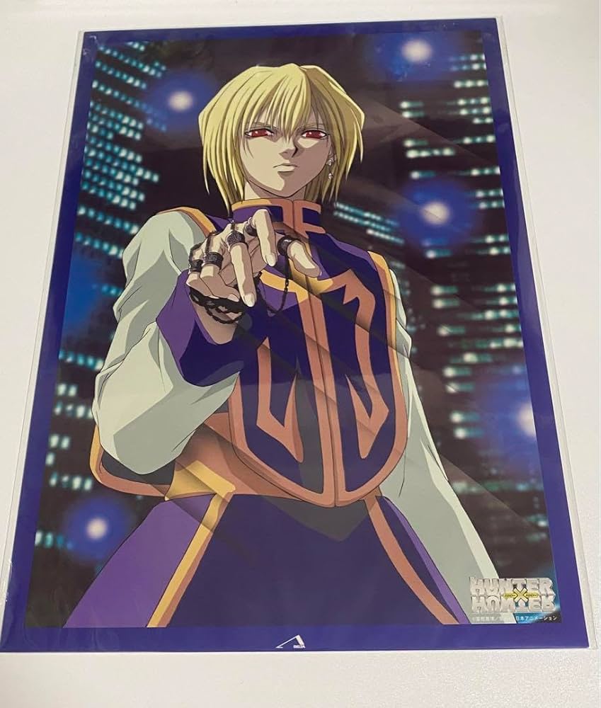 未開封未使用 HUNTER x HUNTER クラピカ ブロマイド 旧アニメ版 未開封