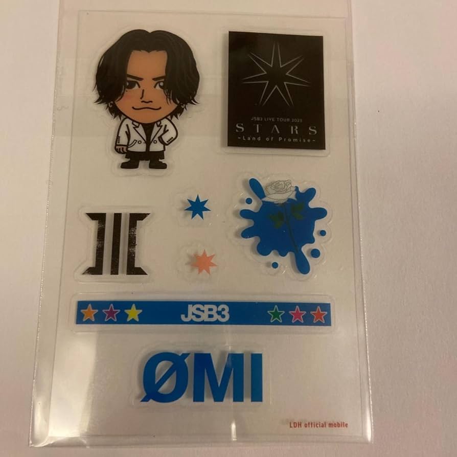 Amazon.co.jp: 登坂広臣 OMI ステッカー 三代目J Soul Brothers STARS