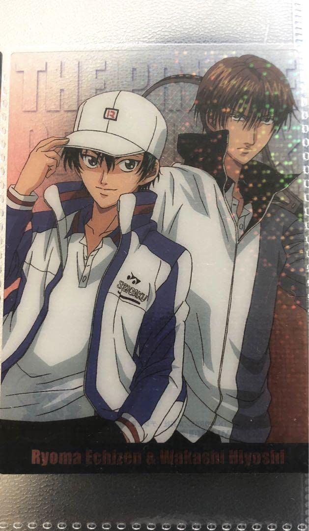 テニスの王子様 越前リョーマ＆カルピン シャイニングクリアカード
