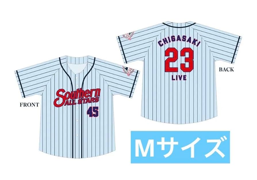 サザンオールスターズ 茅ヶ崎ライブ SASベースボールシャツ Mサイズ