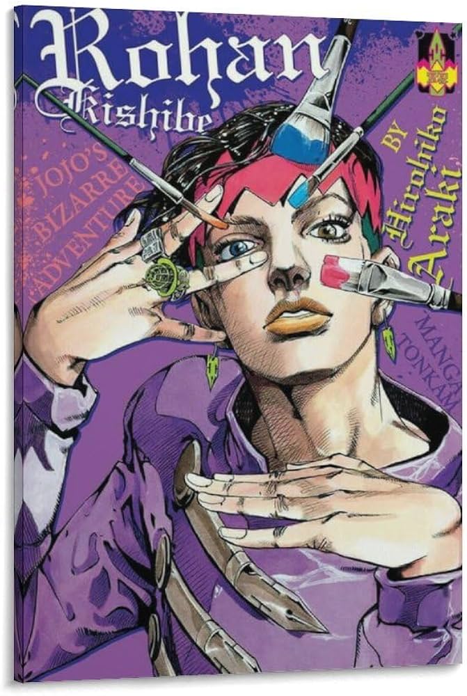 岸辺露伴 A1グラフィックポスター 原画展 長崎限定 荒木飛呂彦原画展