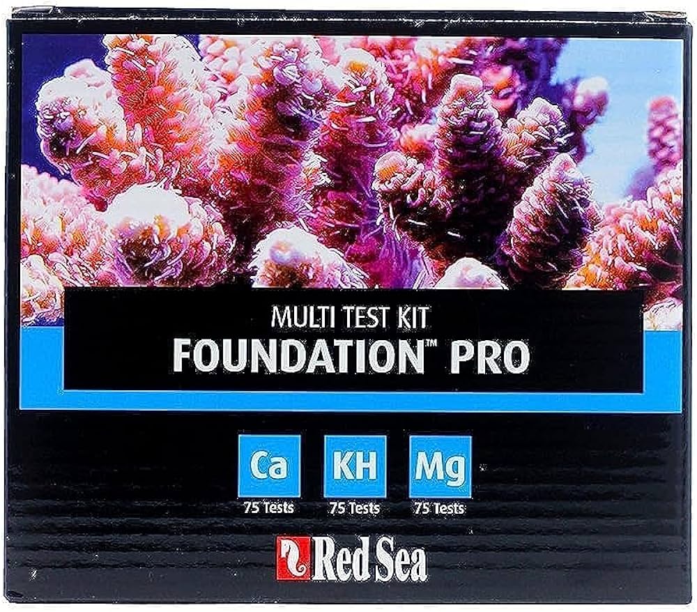 Red Sea Reef Foundation Pro Test Kit – Teste preciso de cálcio