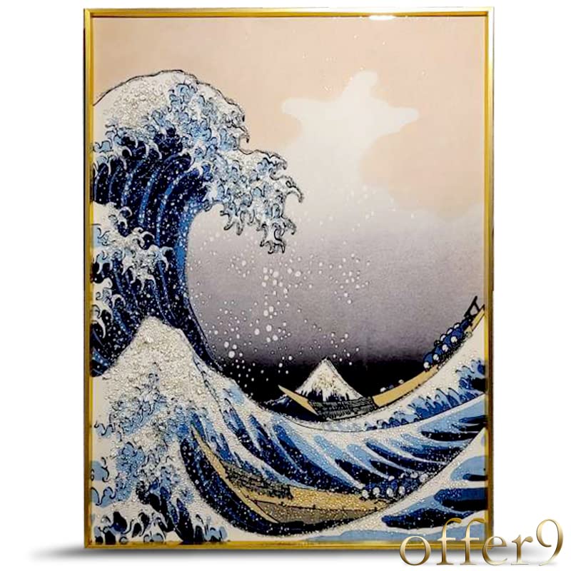 Amazon.co.jp: アートパネル クリスタル 水晶絵 アートフレーム 大型