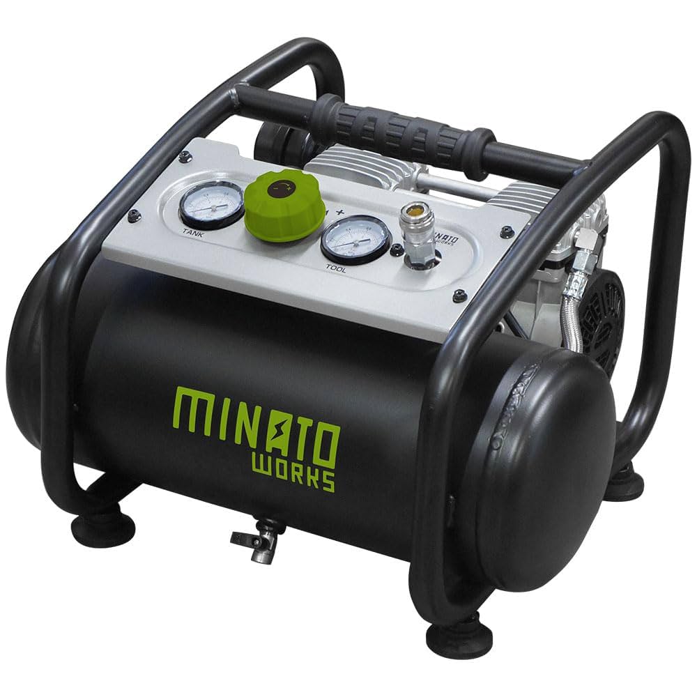 コンプレッサー 100v 静音 小型 オイルレス 12L 1884 お 得