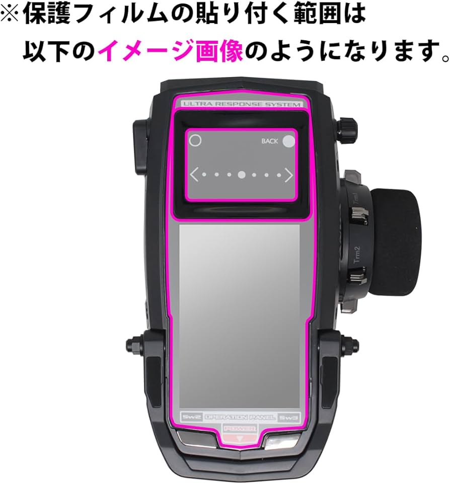 Amazon | PDA工房 サンワ プロポ M17 / M17S 対応 PerfectShield 保護