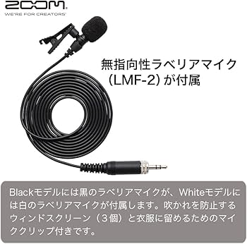 Amazon | ZOOM F2-BT ラベリアマイク付 32bitフロート録音 音割れ