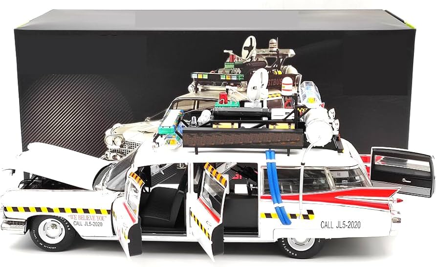 Amazon.com: HW 1:18 Scale for ECTO 1A Elite X5470 Miniature