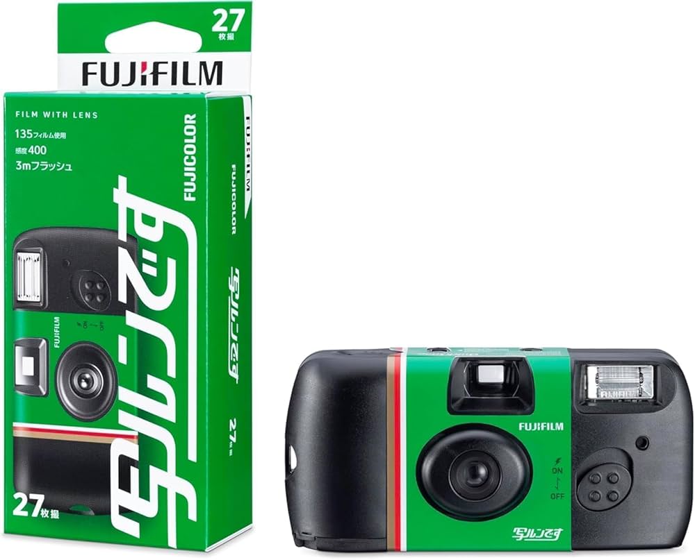 みかん 新パッケージ 写ルンです 27枚撮影 7個セット Amazon | 富士