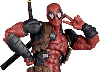 Amazon.com: Kaiyodo Revoltech Amazing Yamaguchi Deadpool Ver. 2.5