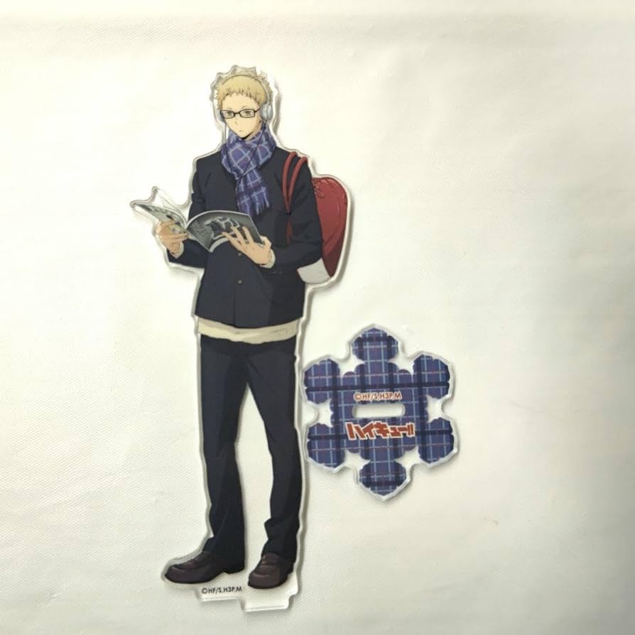 ハイキュー 月島蛍 月島 中国 アクリルコロッタ アクリルブロック アクスタ