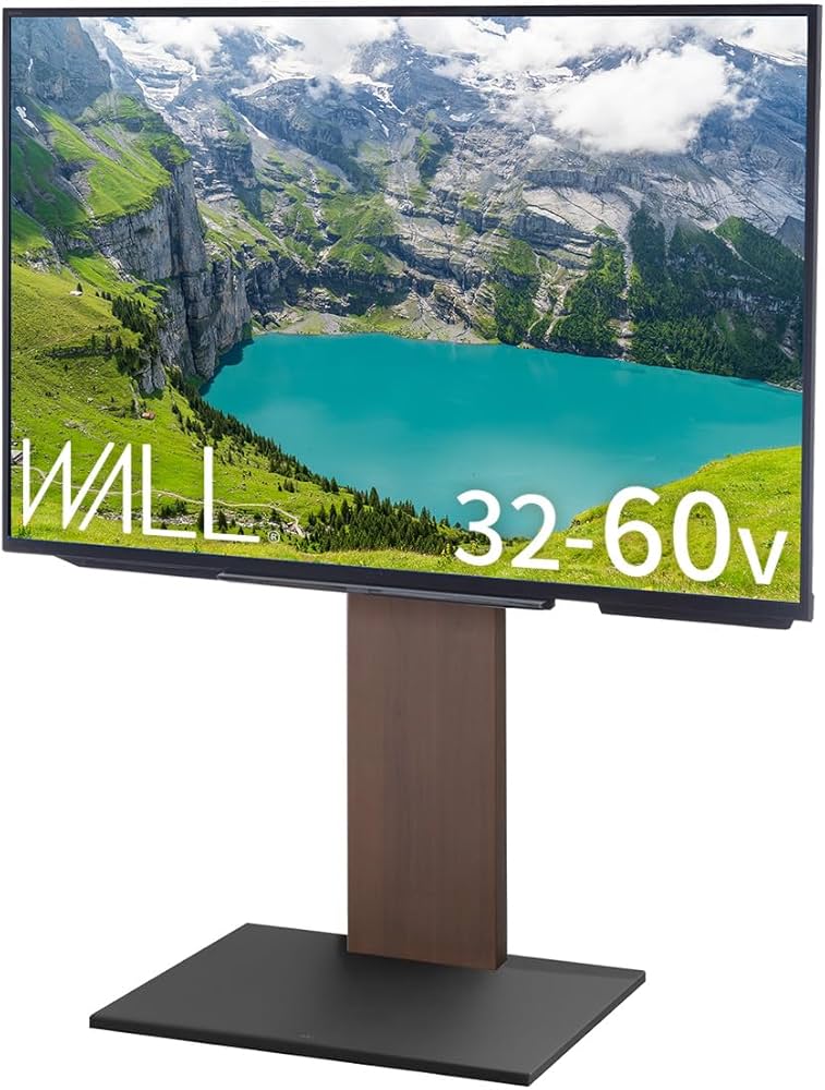 Amazon.co.jp: WALL V2E テレビスタンド ロータイプ ウォールナット 32