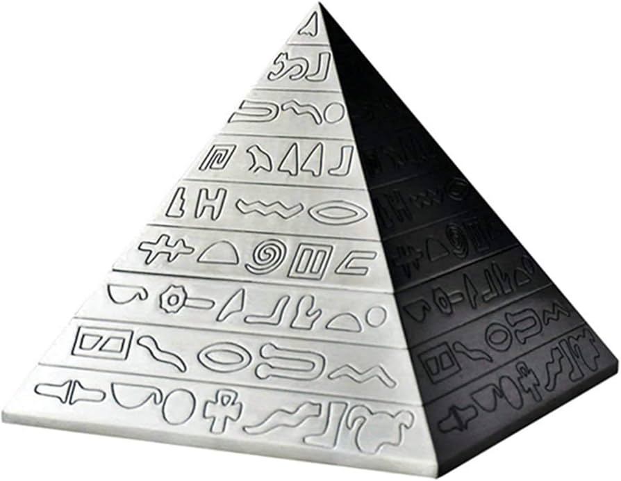 Amazon.co.jp: ピラミッド 型 収納 小物入れ アンティーク 置物