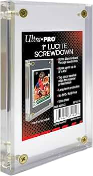 Amazon | ウルトラプロ 1インチ ルサイト・スクリューダウン | トレカ 通販