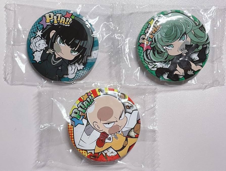 One Punch-Man ワンパンマン 戦慄のタツマキ 非売品缶バッジ One Punch