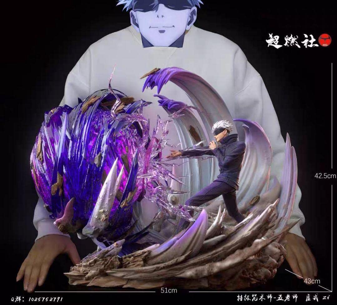 呪術廻戦 五条悟 ガレージキット ガレキ 最新 スタチュー塗装済み完成