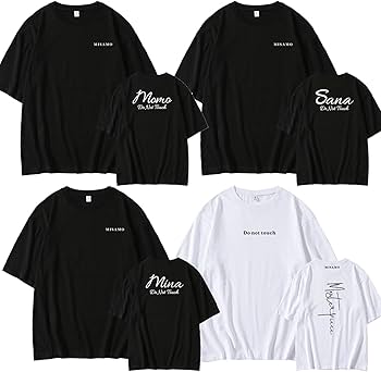Amazon.co.jp: [XINYIN] misamo 周辺 TWICE グッズ Tシャツ ミサも