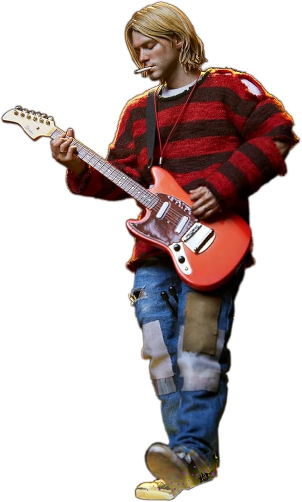 Amazon.co.jp: ブリッツウェイ カート・コバーン フィギュア 1/6 オン