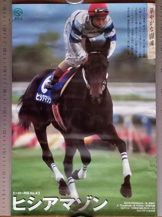 JRAポスター ヒーロー列伝 タイトルホルダー B1