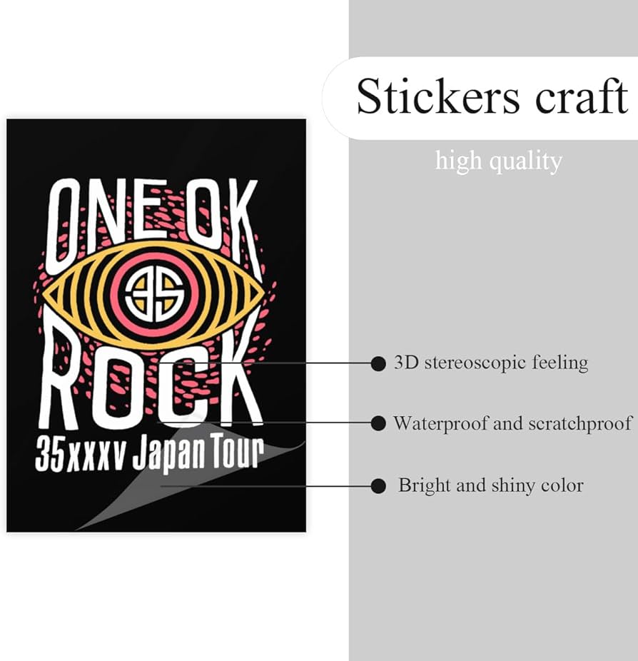 Amazon.co.jp: クリスタルステッカー ワンオクロック One Ok Rock 人気