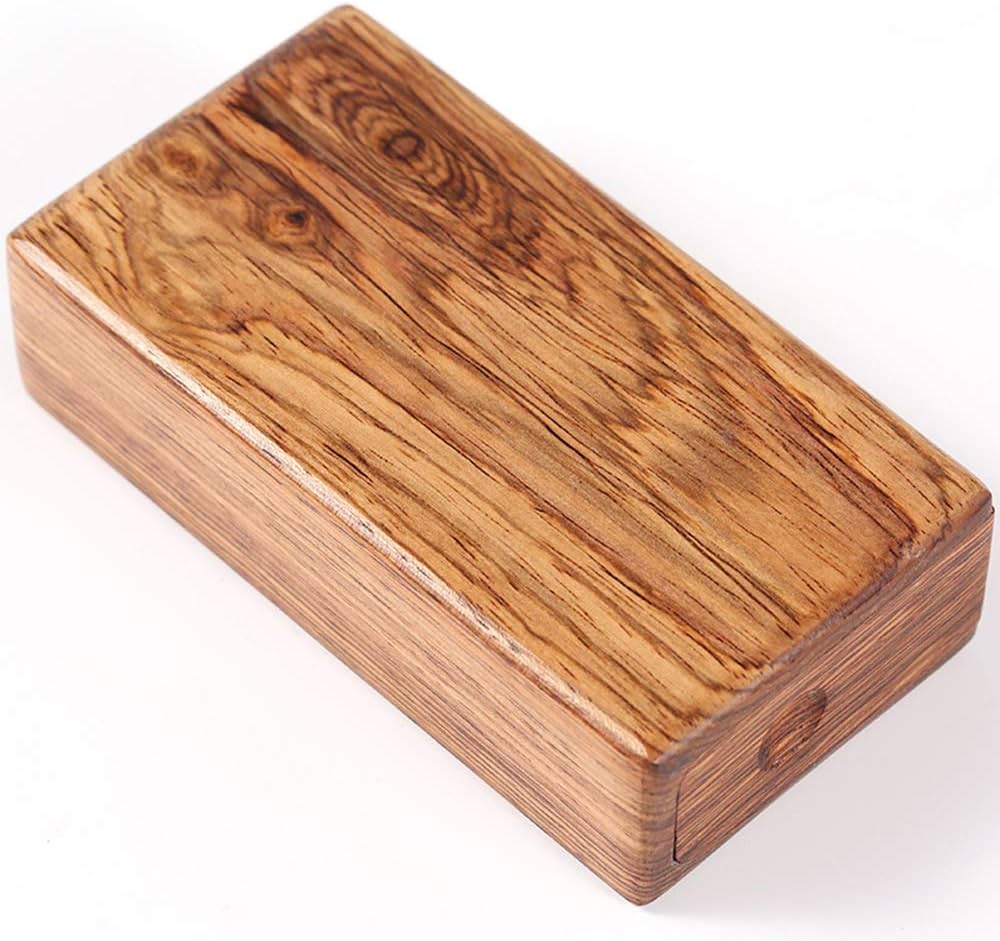 Amazon.co.jp: 木製シガレットケース 手作りシガレットケース 純手作り