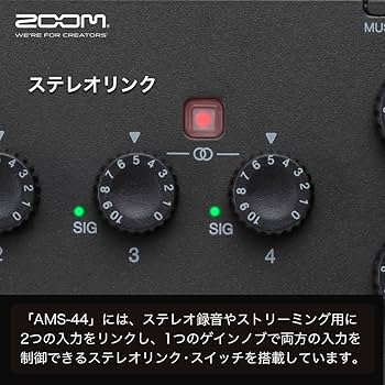 Amazon.co.jp: ZOOM AMS-44 オーディオインターフェース 4IN/4OUT