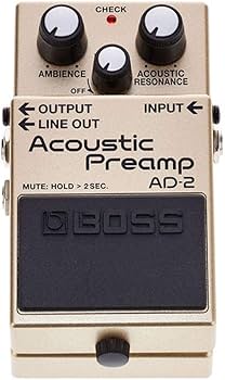 Amazon.co.jp: BOSS ボス アコースティックプリアンプ AD-2 コンパクト