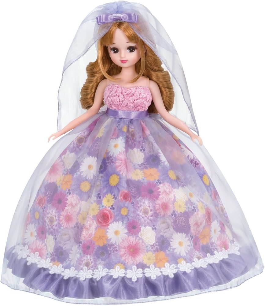 Amazon.co.jp: リカちゃん ドレス LW-15 フラワーシャワーウェディング