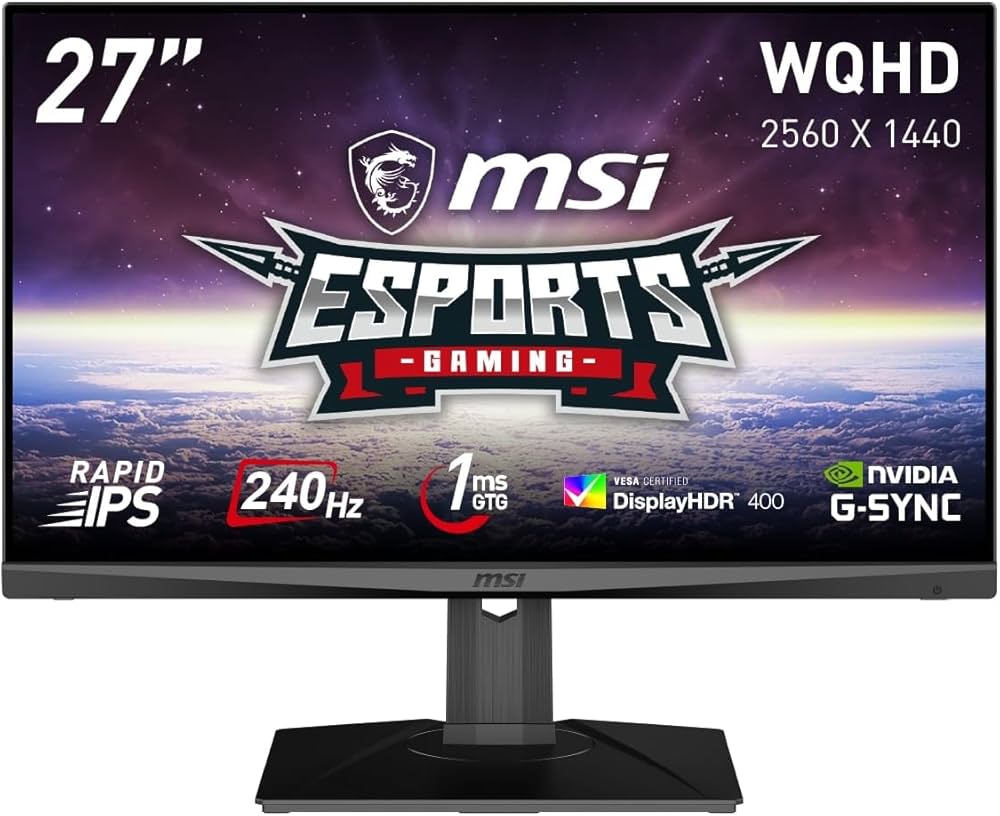 MSI プロユース向け ゲーミングにも 27型 MSI プロユース向け