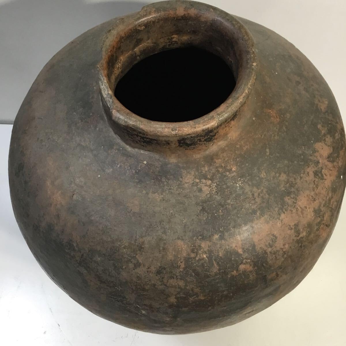 550『備前焼 セミ形 掛花入』 /骨董品 古美術 古玩 アンティーク