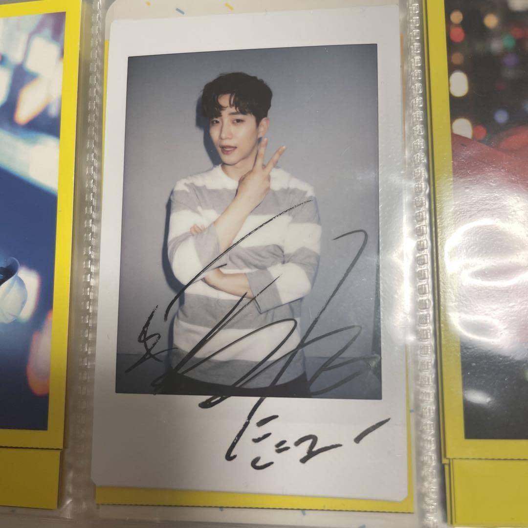 xikers ジュンミン 直筆サイン入り ポラロイド