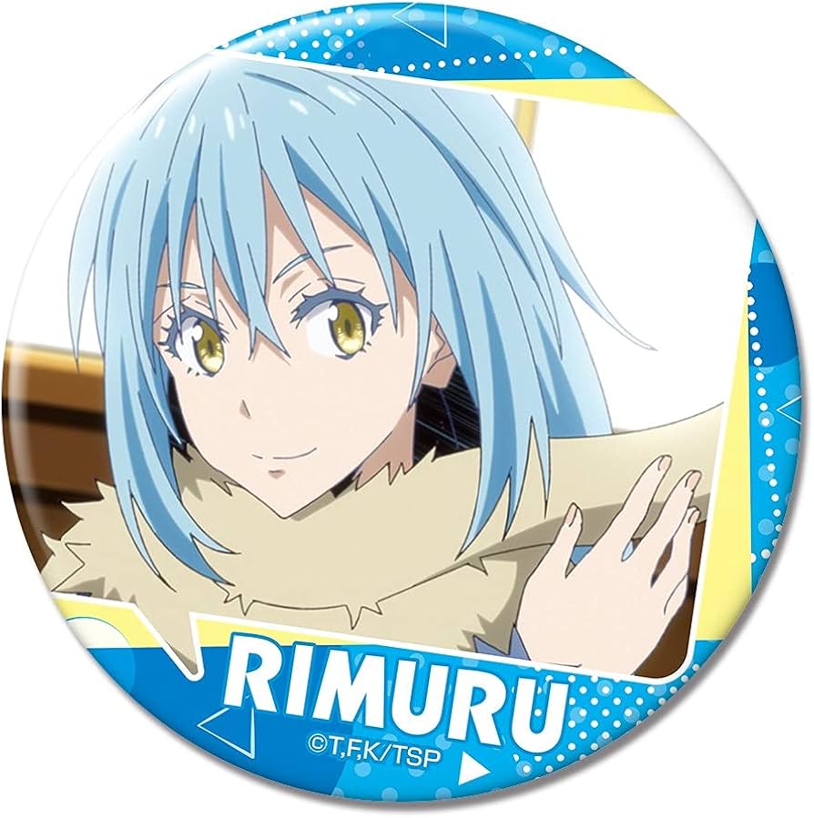 Amazon | 転生したらスライムだった件 缶バッジ リムル/A KBAN-T007