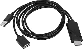 Amazon | USB HDTVケーブル、1080PHDミラーリングおよび充電HDMI