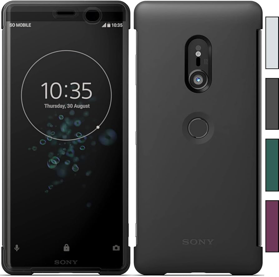 Amazon.co.jp: SONY Xperia XZ3 Style Cover Touch SCTH70 SO-01L