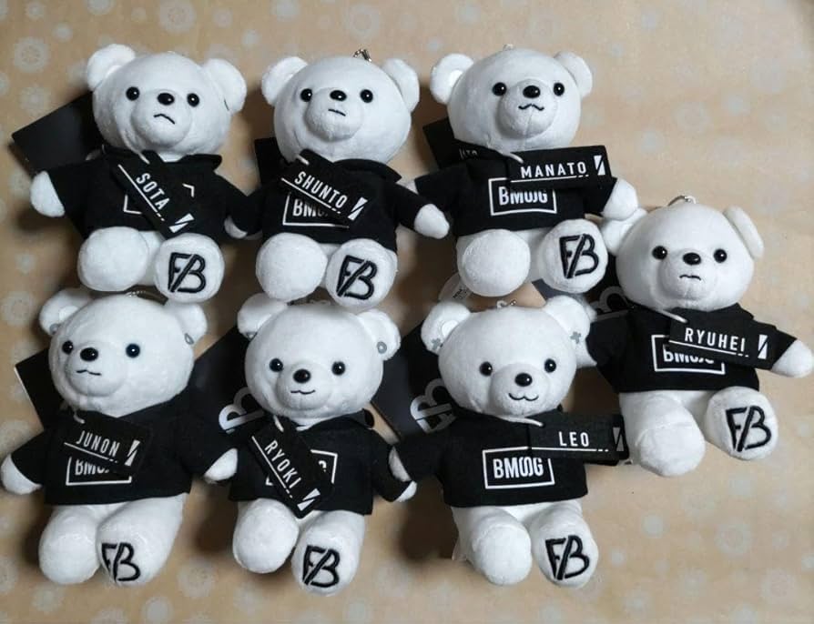 BE:FIRST be:first くまぬいぐるみ4点セット