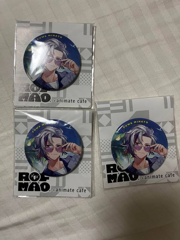 アニメイトカフェ 不破湊 缶バッジ