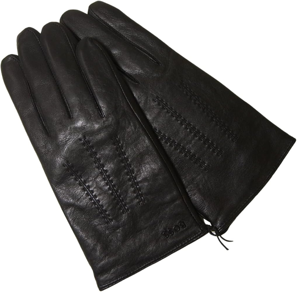 Amazon | [BOSS] [ヒューゴボス]手袋 グローブ レザー イタリア製