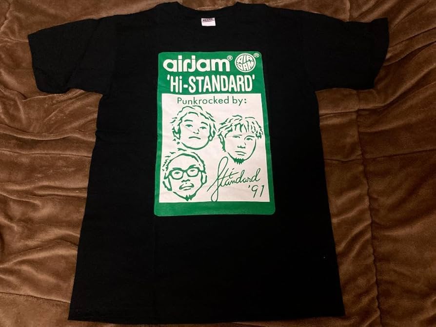 Amazon.co.jp: Hi-STANDARD AIRJAM T-Shirt Medium High Standard Air