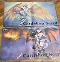 MTG プレイマット セラの天使 じゃんけん MTG プレイマット セラの天使