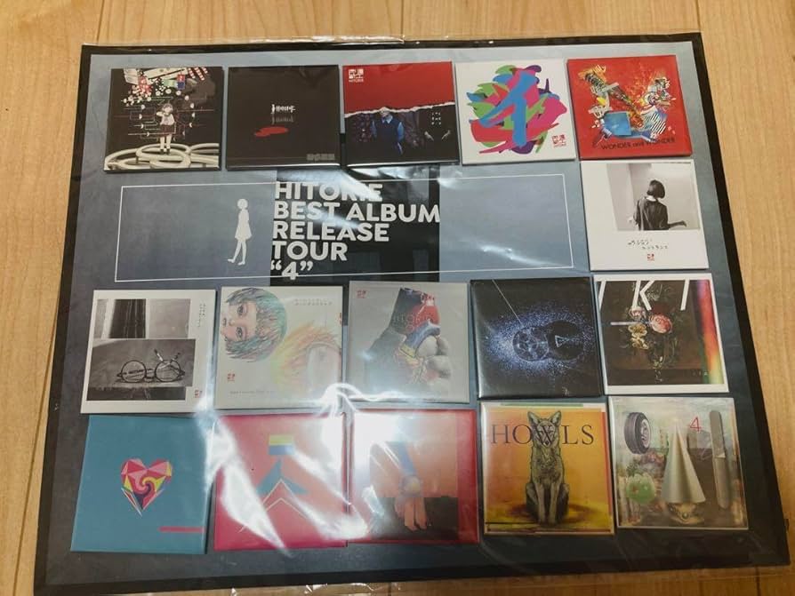 未開封】ヒトリエ ジャケ写 缶バッジ