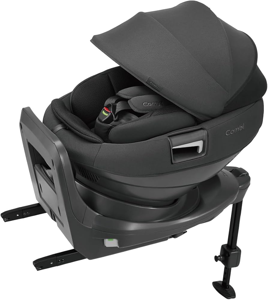 Amazon | コンビ ISOFIX固定 回転式チャイルドシート ホワイトレーベル